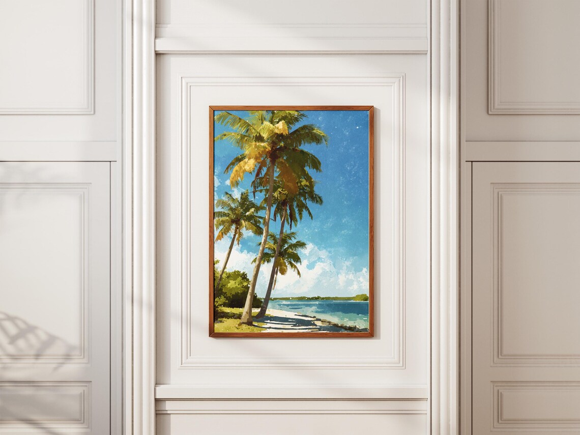 Biscayne National Park Florida Keys Palm Beach Travel Poster - Image 2