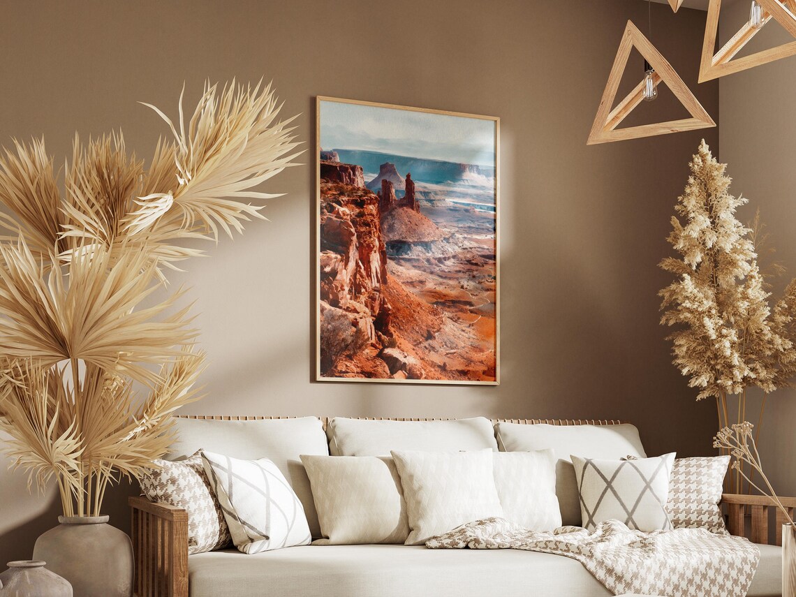 Canyonlands National Park Red Rock Canyon Desert Vista Poster - Image 3