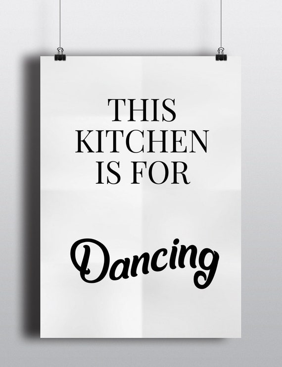 This Kitchen Is For Dancing, Kitchen Decor