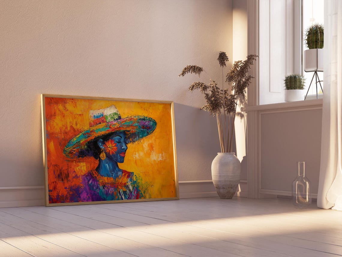 Mexican Wall Art, Gift For Her - Image 2