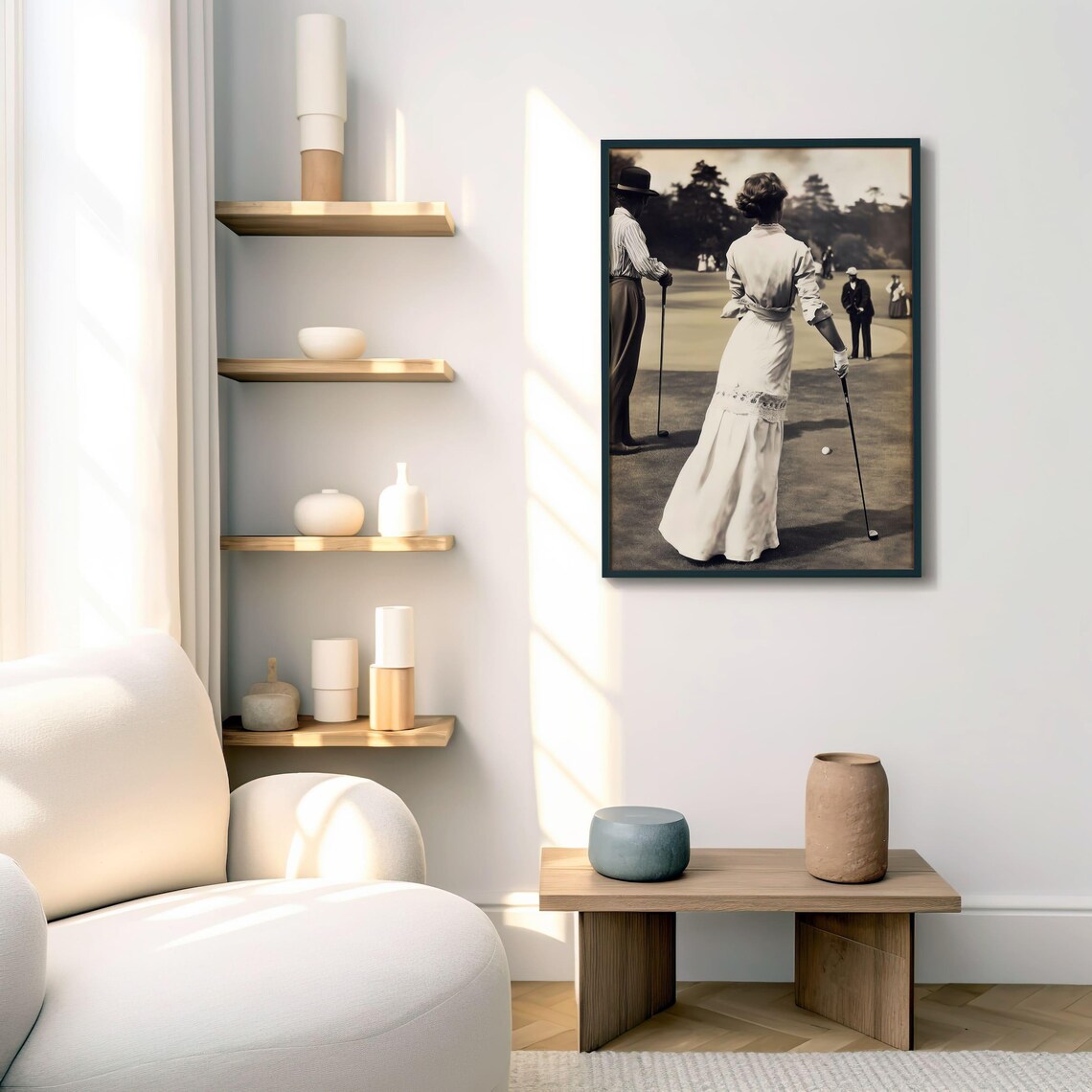 Vintage Golf Art Print Classic Golf Decor Retro Sports Wall Art Golf Lover Print - Image 7