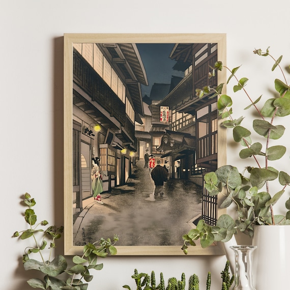 Arima Hot Spring Ito Nisaburo Ukiyo-e Travel Poster