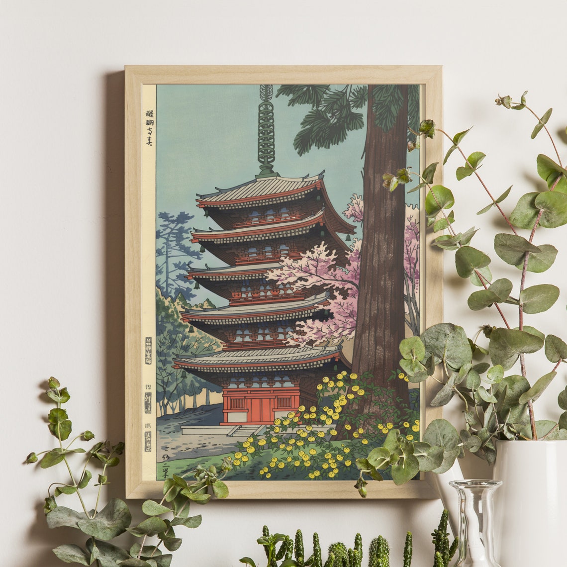 Spring In Daigoji Temple, Ukiyo-e Art Print