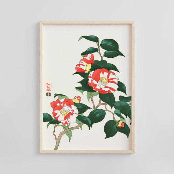 Camellia Ito Nisaburo Ukiyoe Art Print