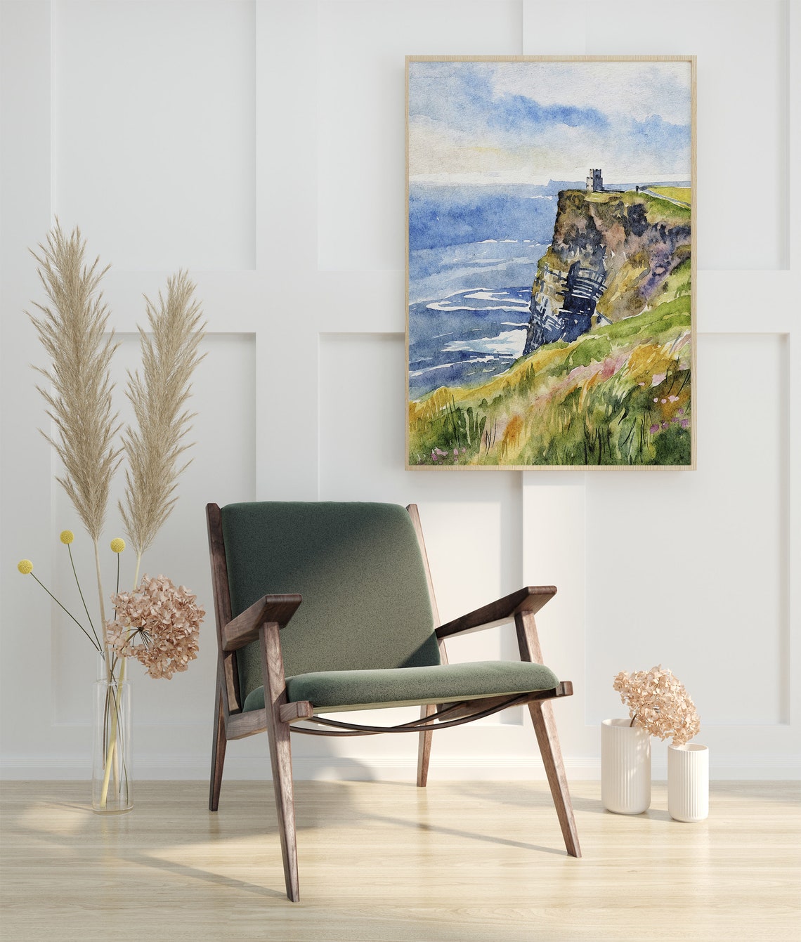Obriens Tower Cliffs Of Moher Ireland Wild Atlantic Way Art Poster - Image 4