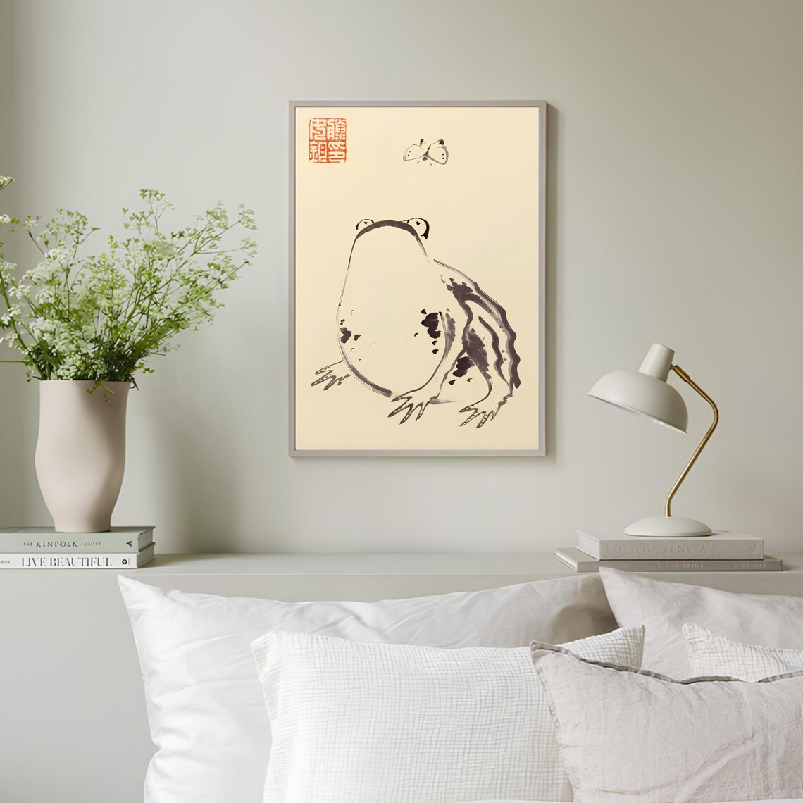 Frog Print, Matsumoto Hoji Vintage Animal Poster - Image 2