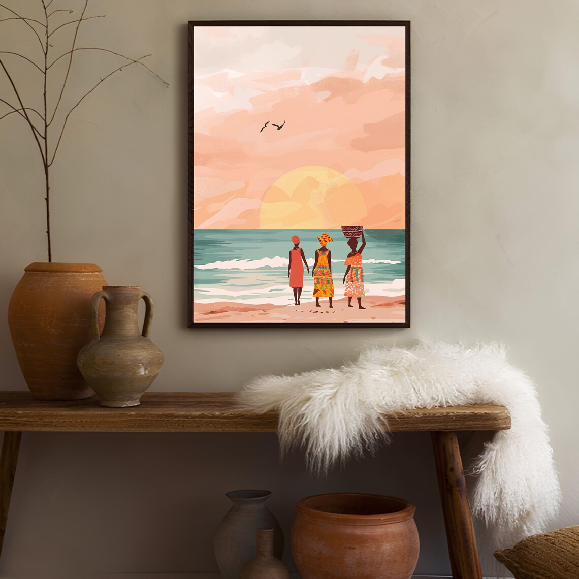 Ghana Travel Poster, Accra African Nursery Art Print - Image 2