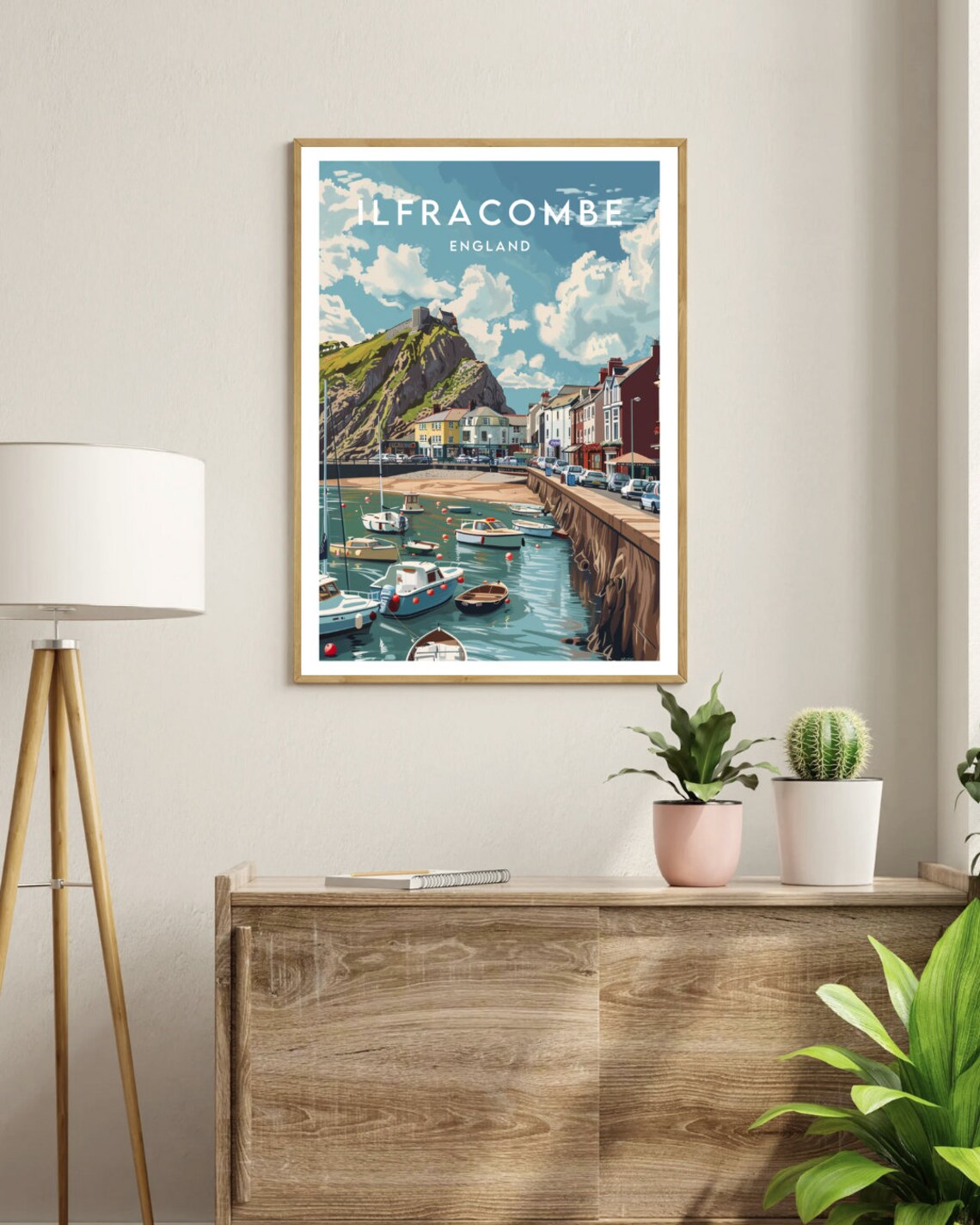 Ilfracombe Travel Poster, England Wall Art Print - Image 3