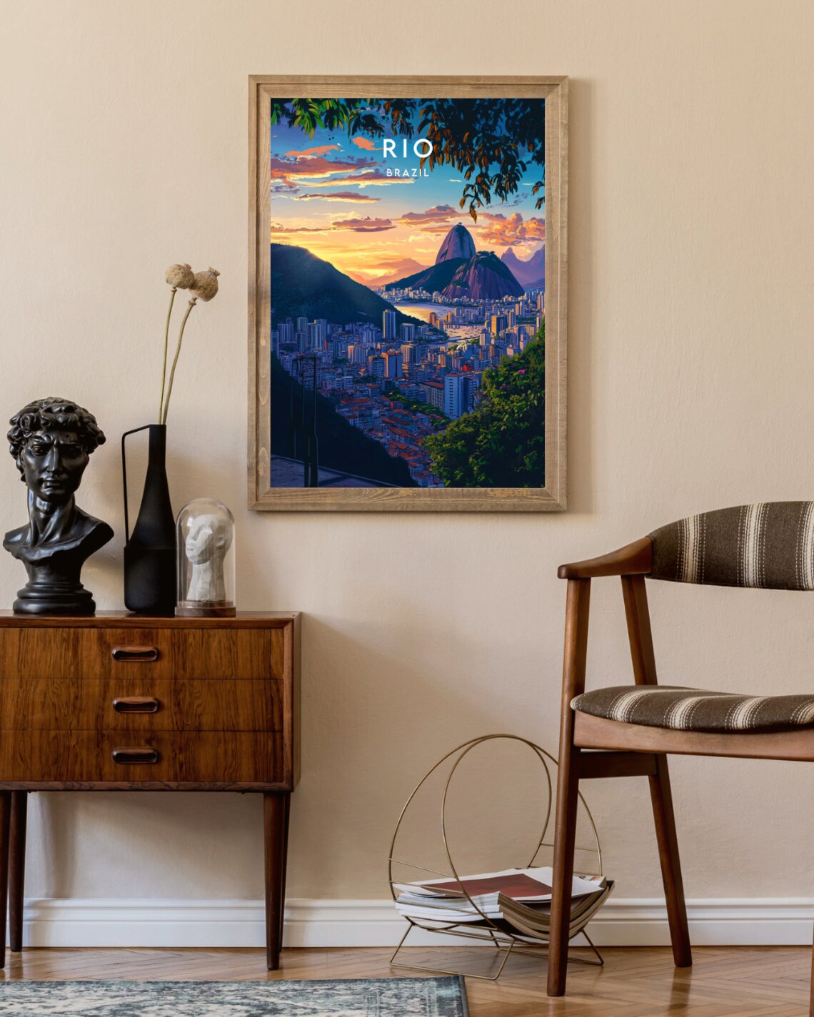 Rio Travel Poster, Brazil South America Art Print - Image 2