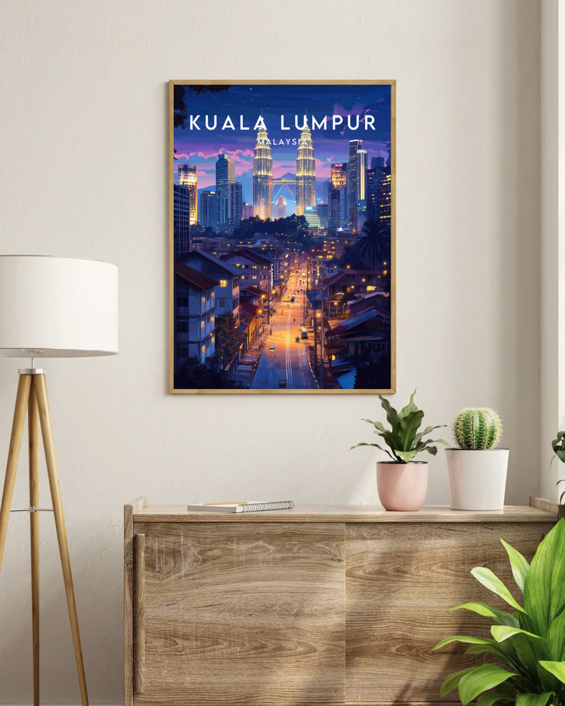 Kuala Lumpur Travel Print Malaysia Kuala Lumpur Poster Malaysia Poster Travel Wall Art Malaysia Print Poster Malaysia Asia Kl - Image 3