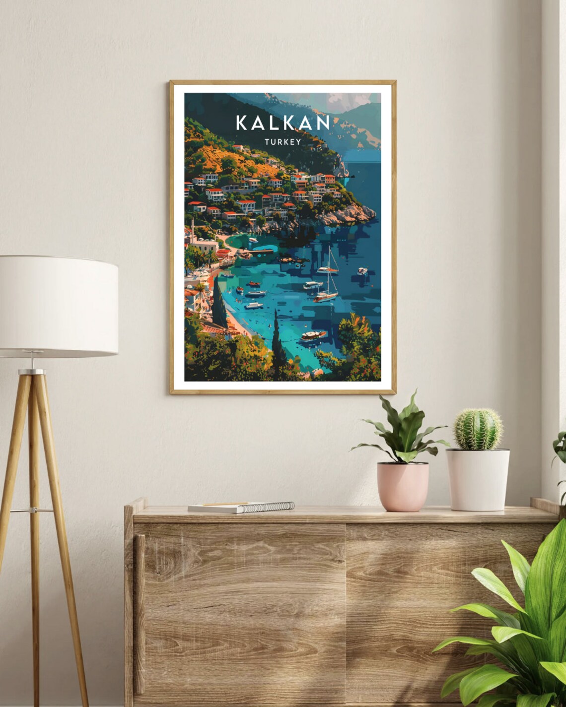 Kalkan Travel Poster, Turkey Travel Wall Art - Image 3
