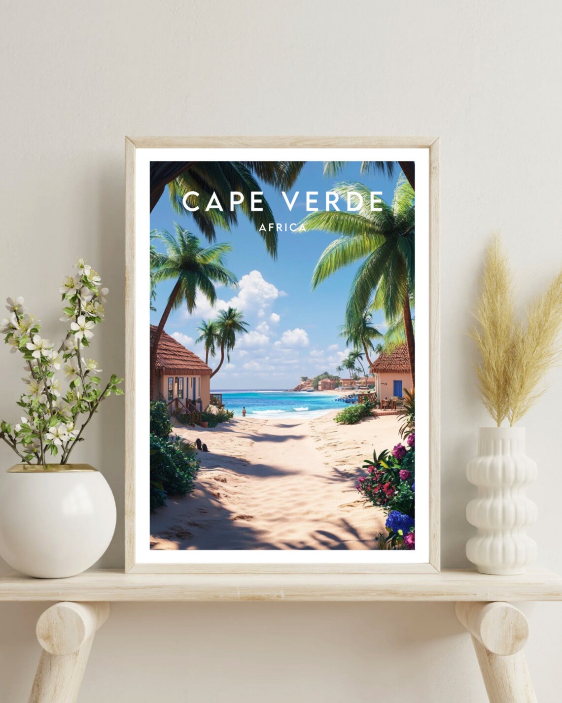 Cape Verde Travel Poster, Africa Wall Art - Image 4