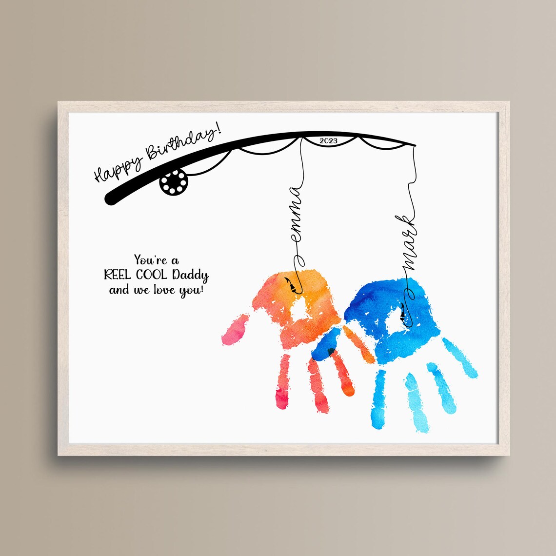Personalized Dad Birthday Fishing Gift From Kids - Image 4