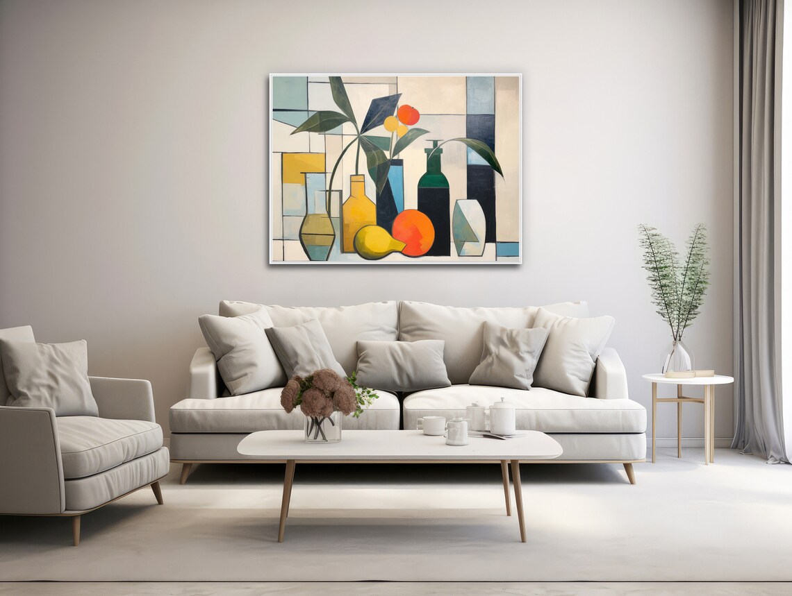 Botanical Still Life, Boho Palm Springs Art Print - Image 3