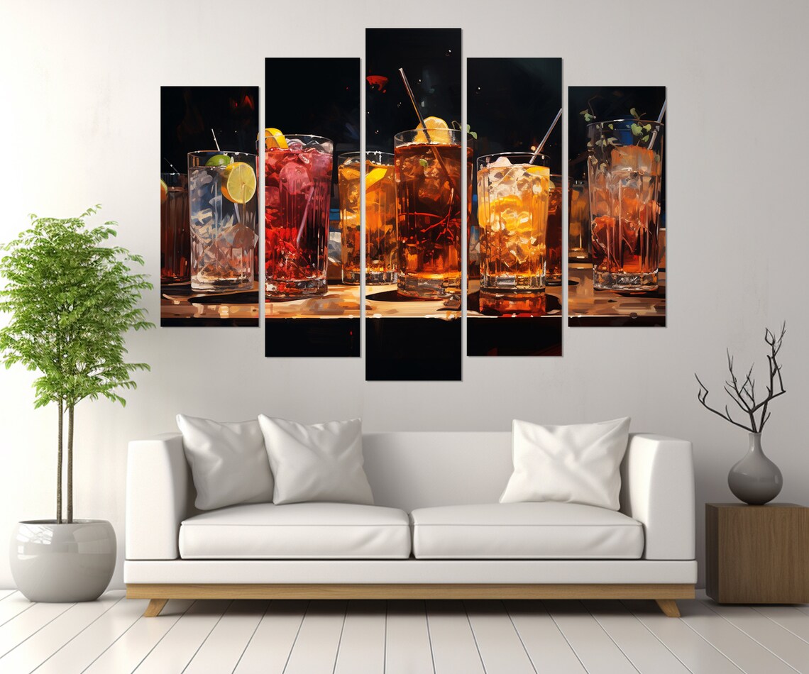 Cocktail Bar Wall Decor, Barman Gift Print - Image 4