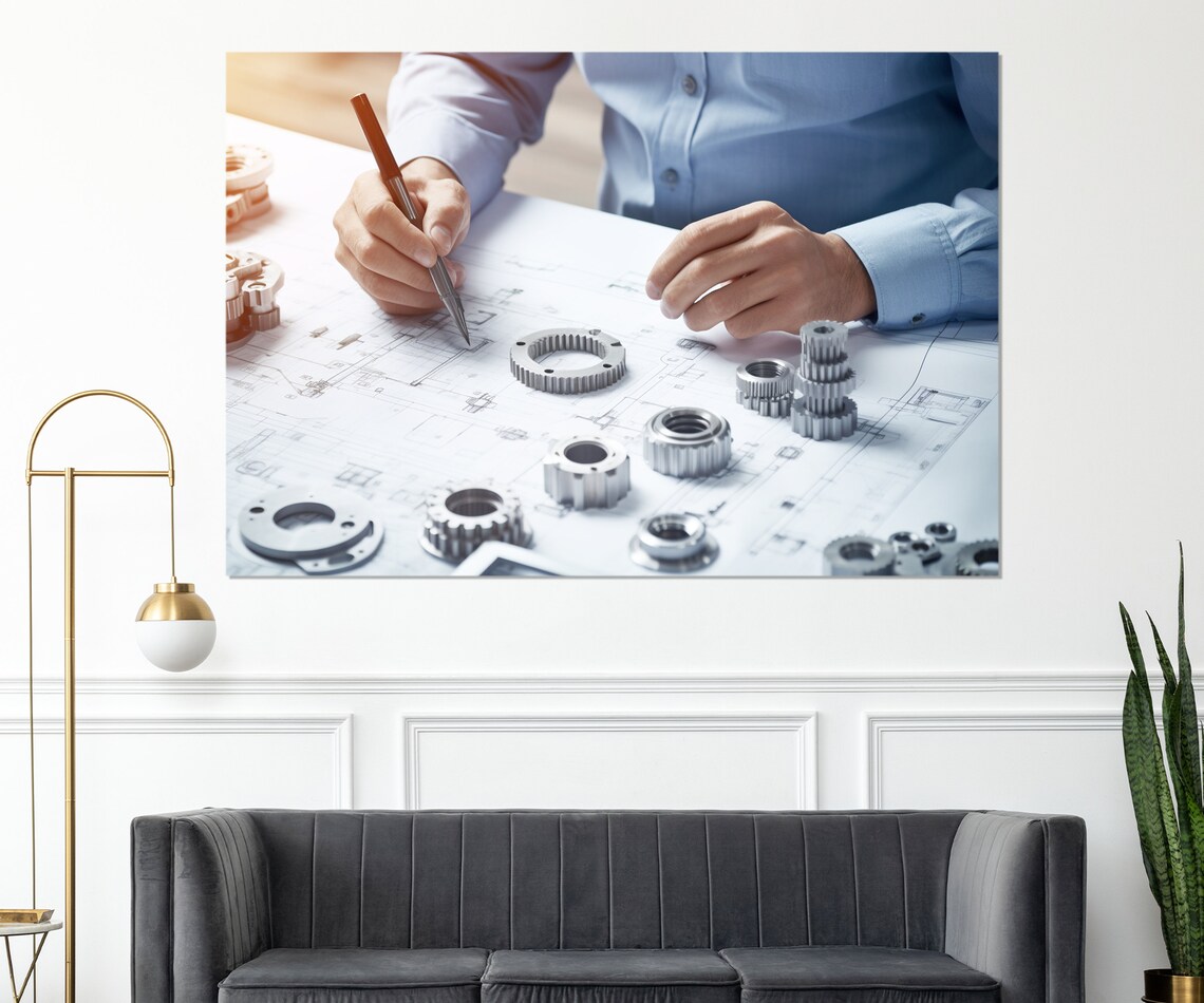 Engineering Gift, Engineering Wall Art Print