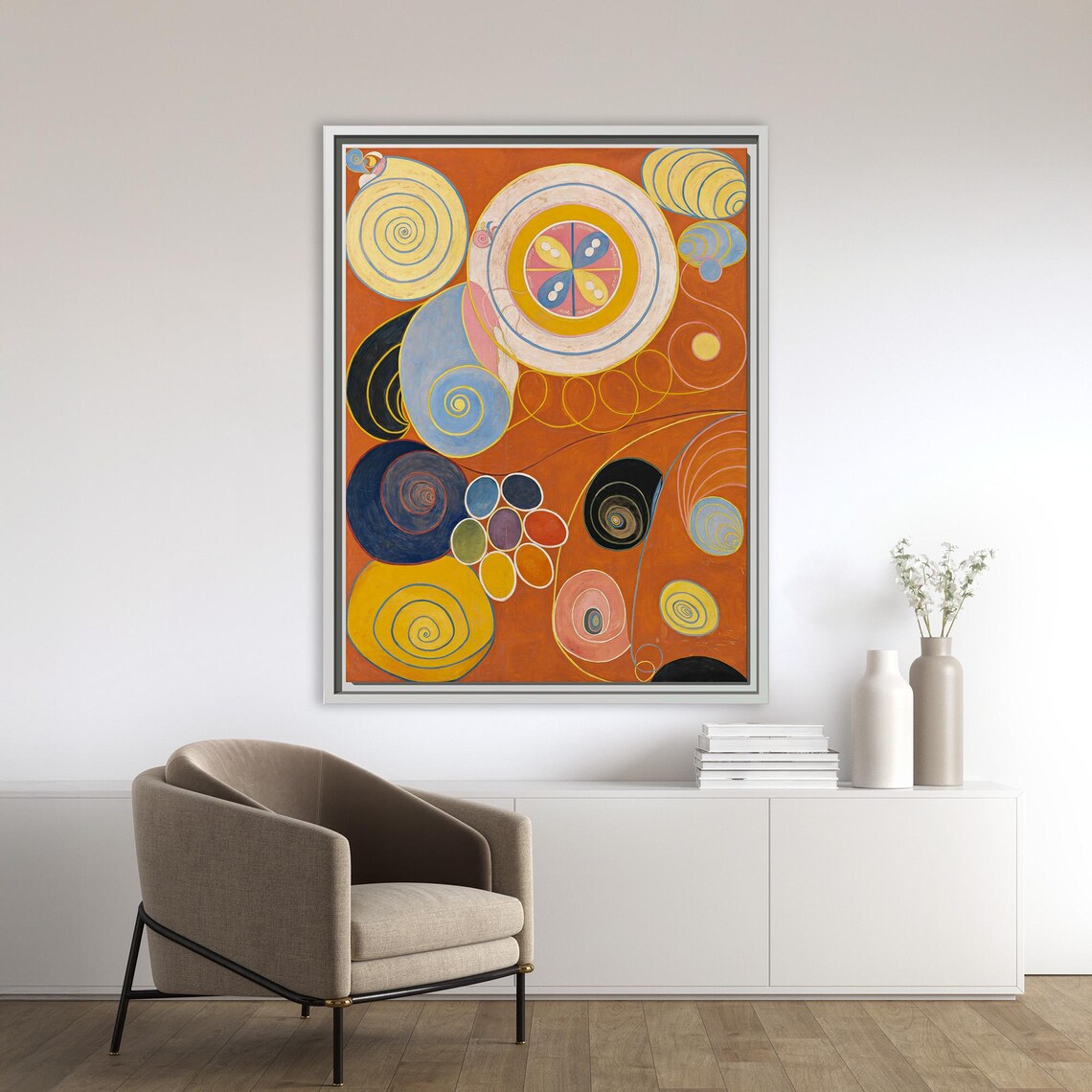 Hilma Af Klint Geometric Abstract, Bauhaus Poster - Image 2