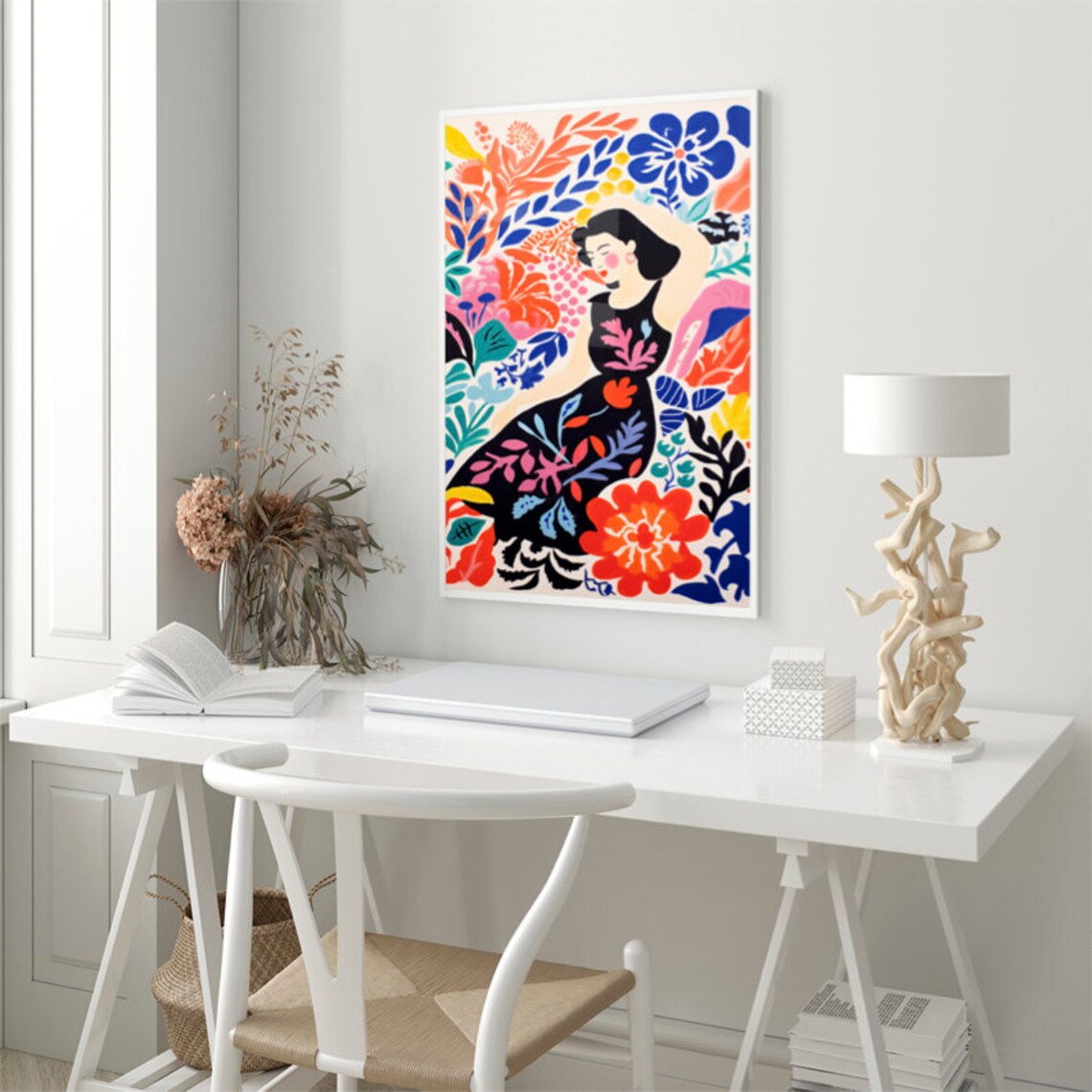 Matisse Sleeping Woman Art Print, Matisse-Inspired - Image 3