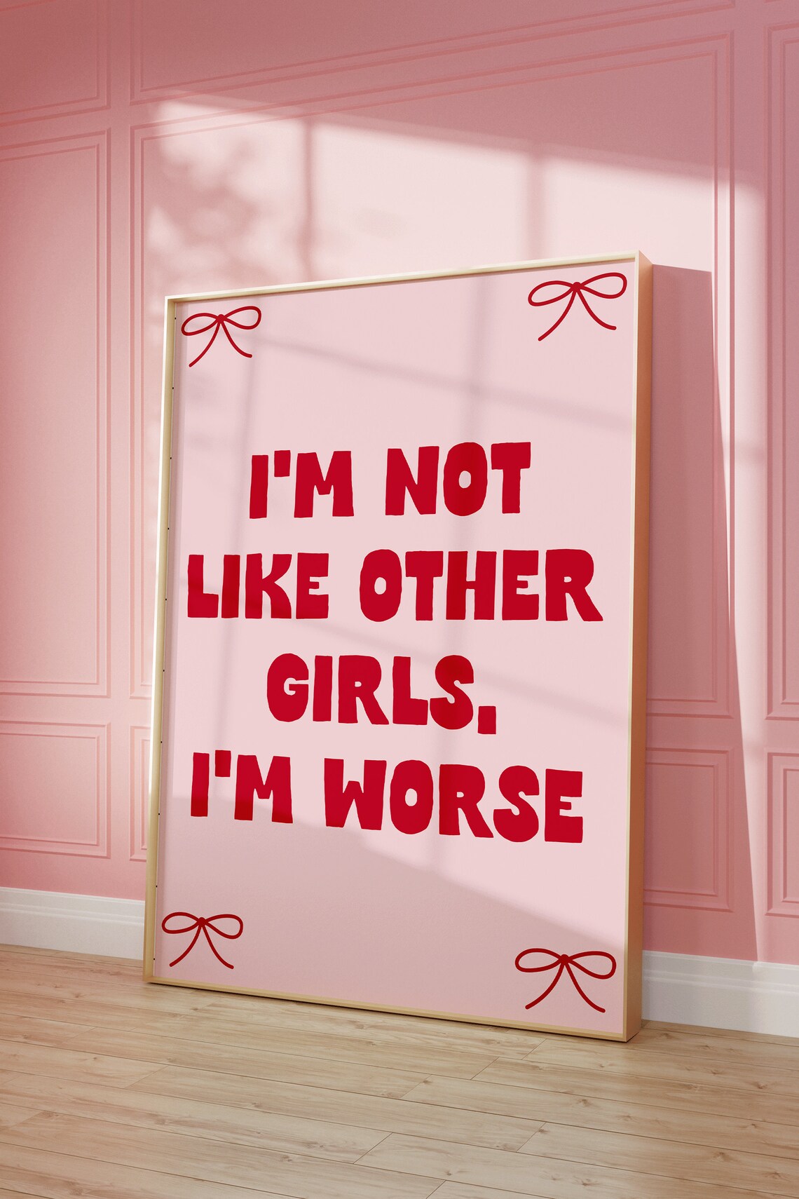 I’m Not Like Other Girls, I’m Worse Print - Image 2