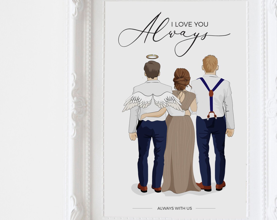 Personalized Parents of the Groom Wedding Gift Print - Image 3