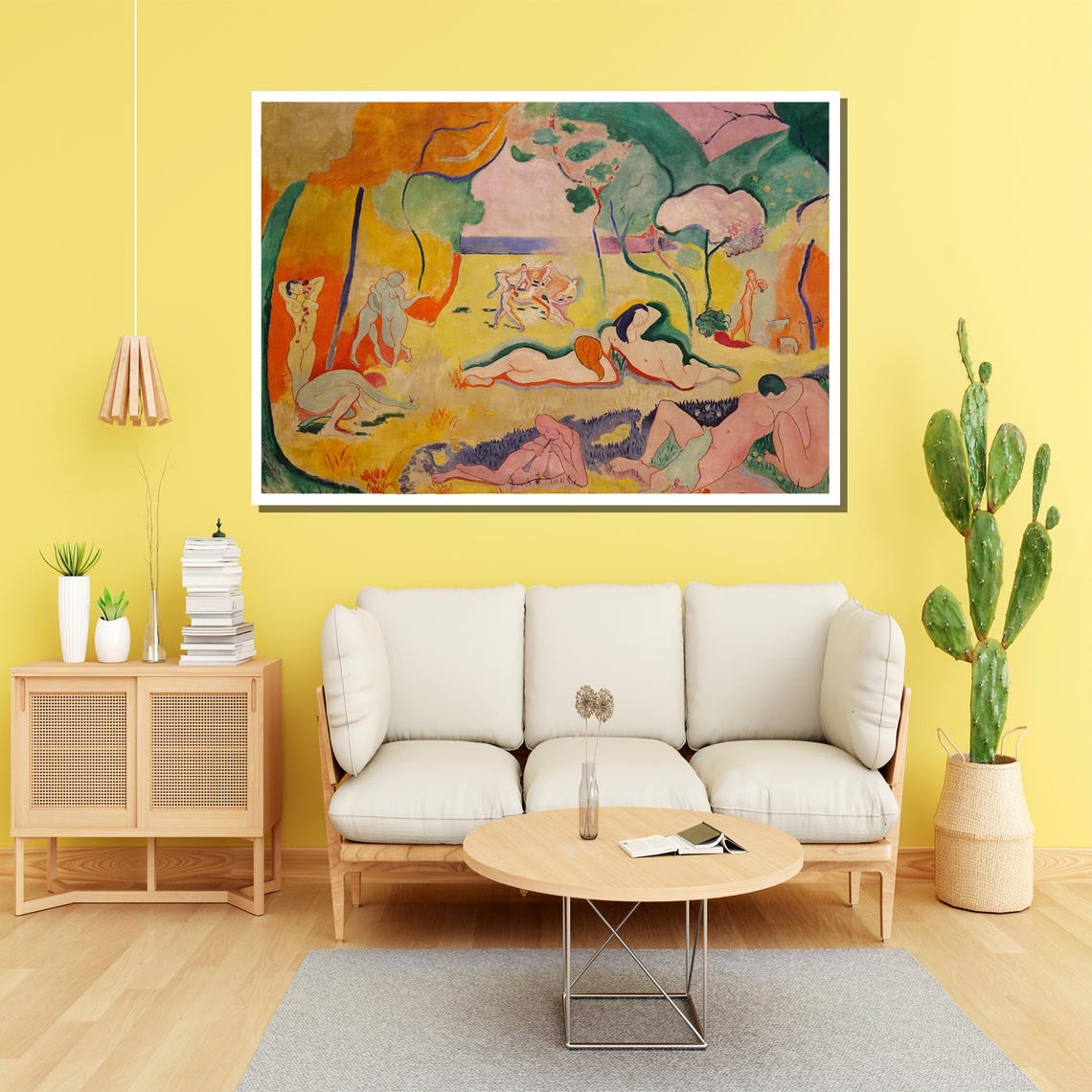 Henri Matisse Painting Joy Of Life Le Bonheur De Vivre Fauvism Art Colorful Wall Decor Large Gift Living Room Bedroom - Image 4