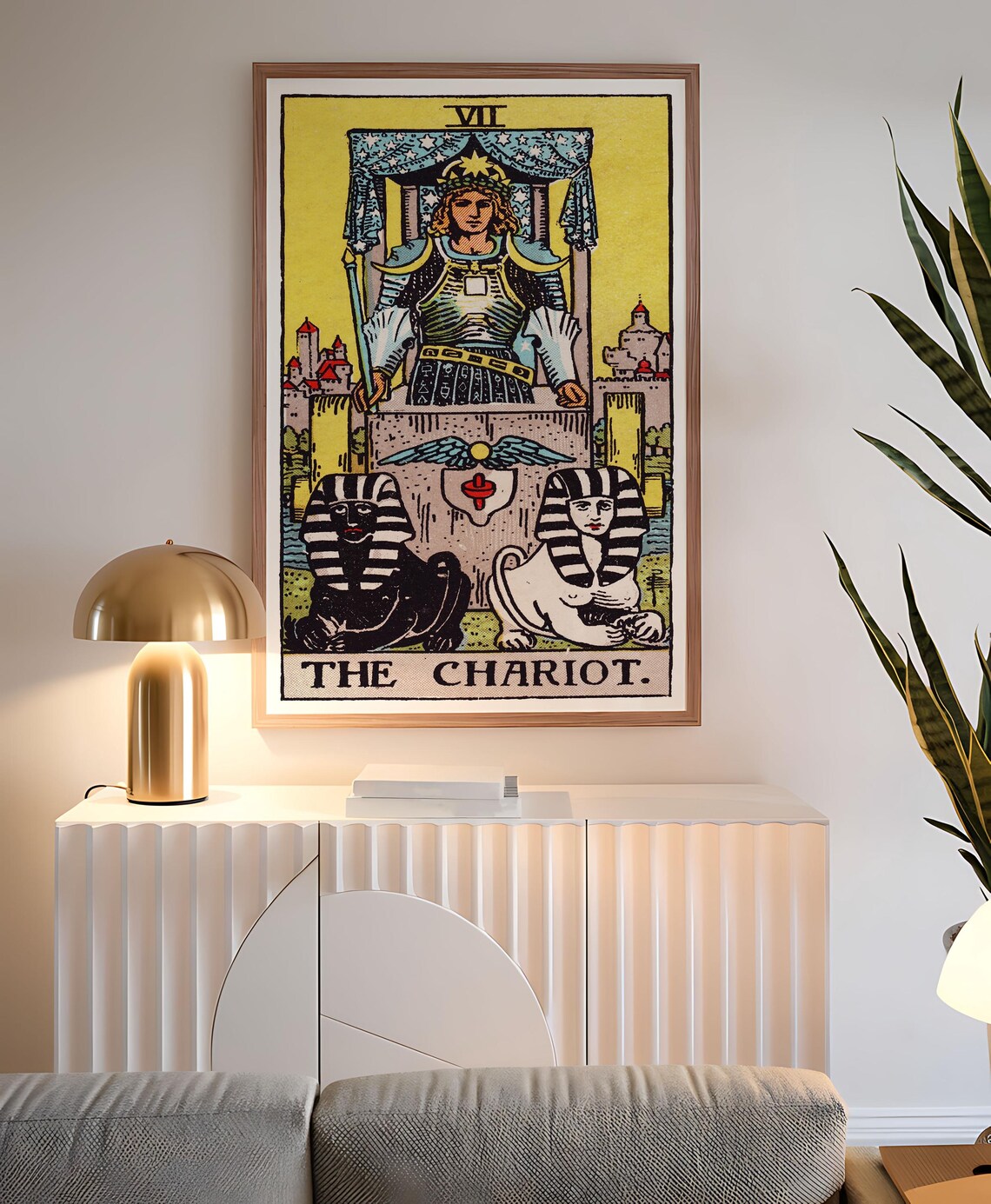 Tarot Cards Rider Waite, The Chariot Poster - Image 3