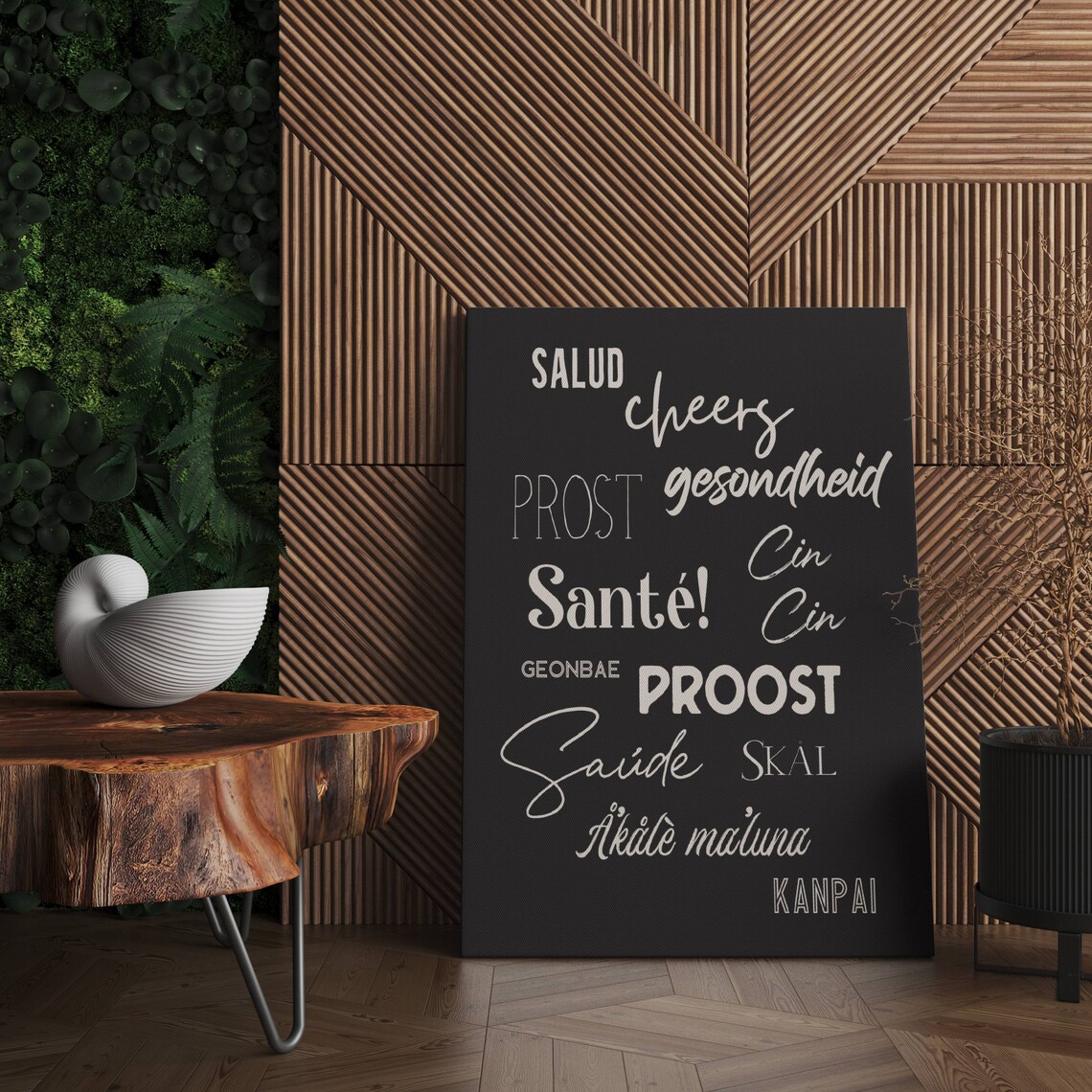 Bar Cart Cheers Art Print, Home Bar Decor - Image 3