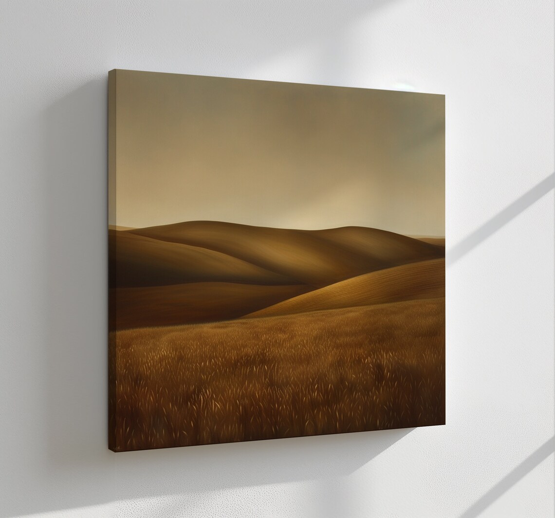 Abstract Landscape Print Landscape Wall Art Wall Hanging Gift Handmade Art Print Fast Turnaround