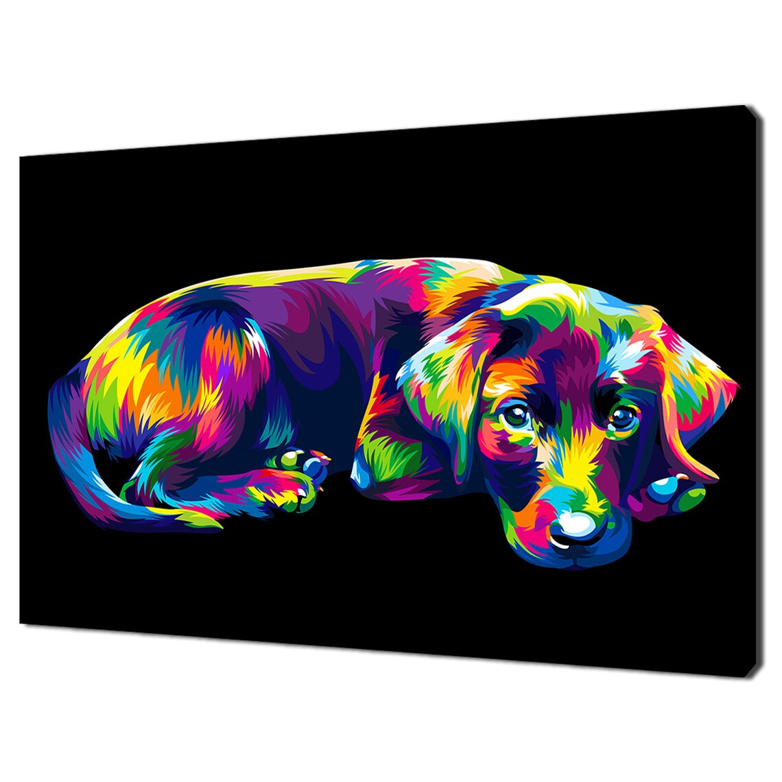 Labrador Dog Custom Art Print, Dog Home Decor