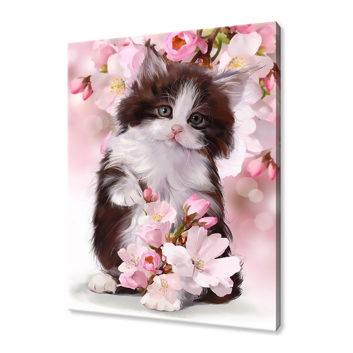 Ragdoll Kitten Cats Art Print, Home Wall Decor