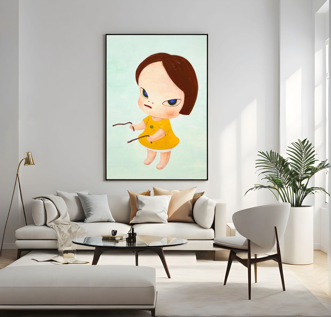 Yoshitomo Nara Looking for Treasure 1995 Adventurous Child Poster - Image 5