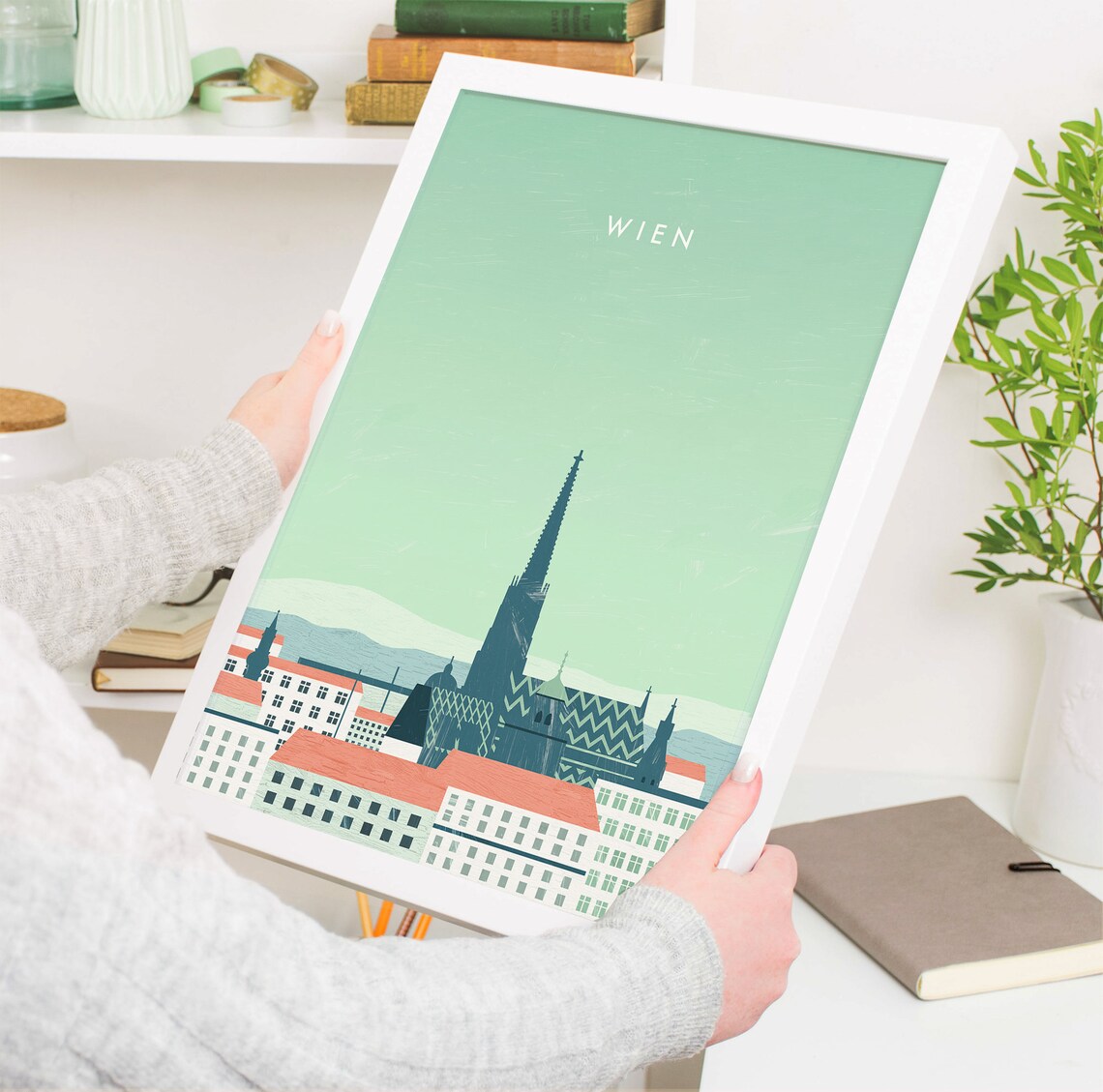 Vienna Poster Print, Minimalist Austria Travel Art - Image 4