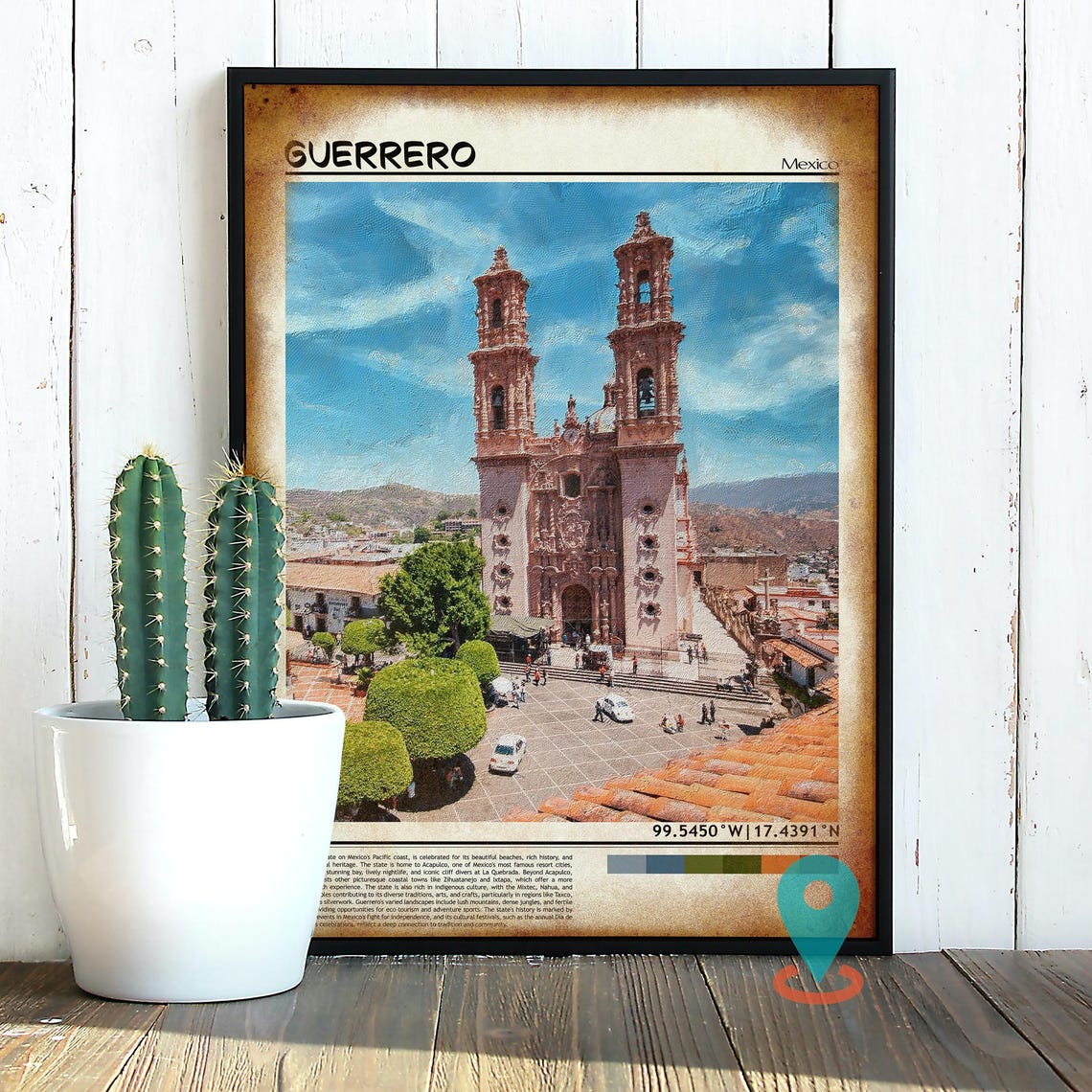 Guerrero Print Guerrero Wall Art Guerrero Poster Guerrero Photo Guerrero Poster Print Guerrero Mexico Guerrero Travel Poster - Image 2