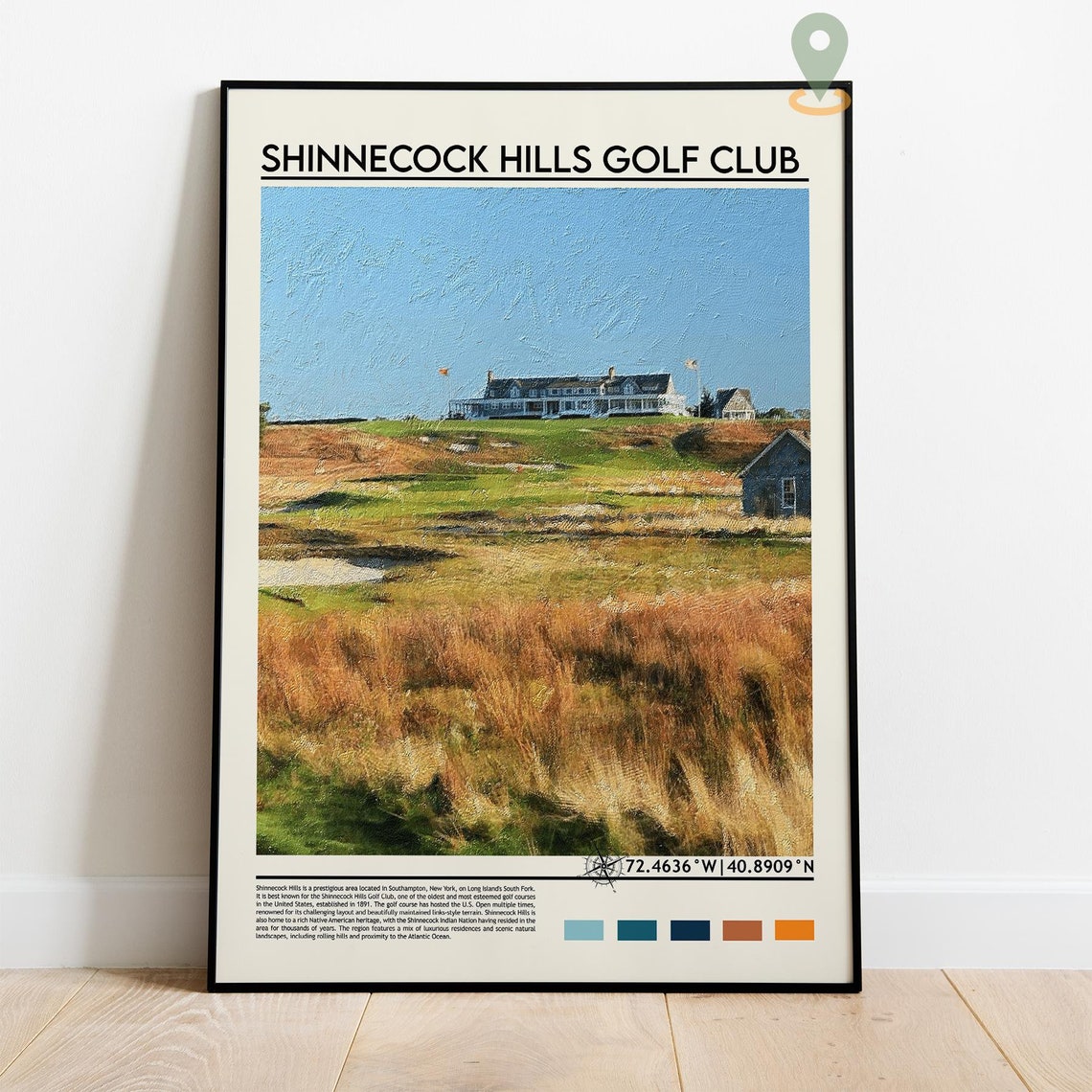 Shinnecock Hills Golf Club Print Shinnecock Hills Golf Club Wall Art Shinnecock Hills Golf Club Poster Shinnecock Hills Golf Club Photo - Image 4