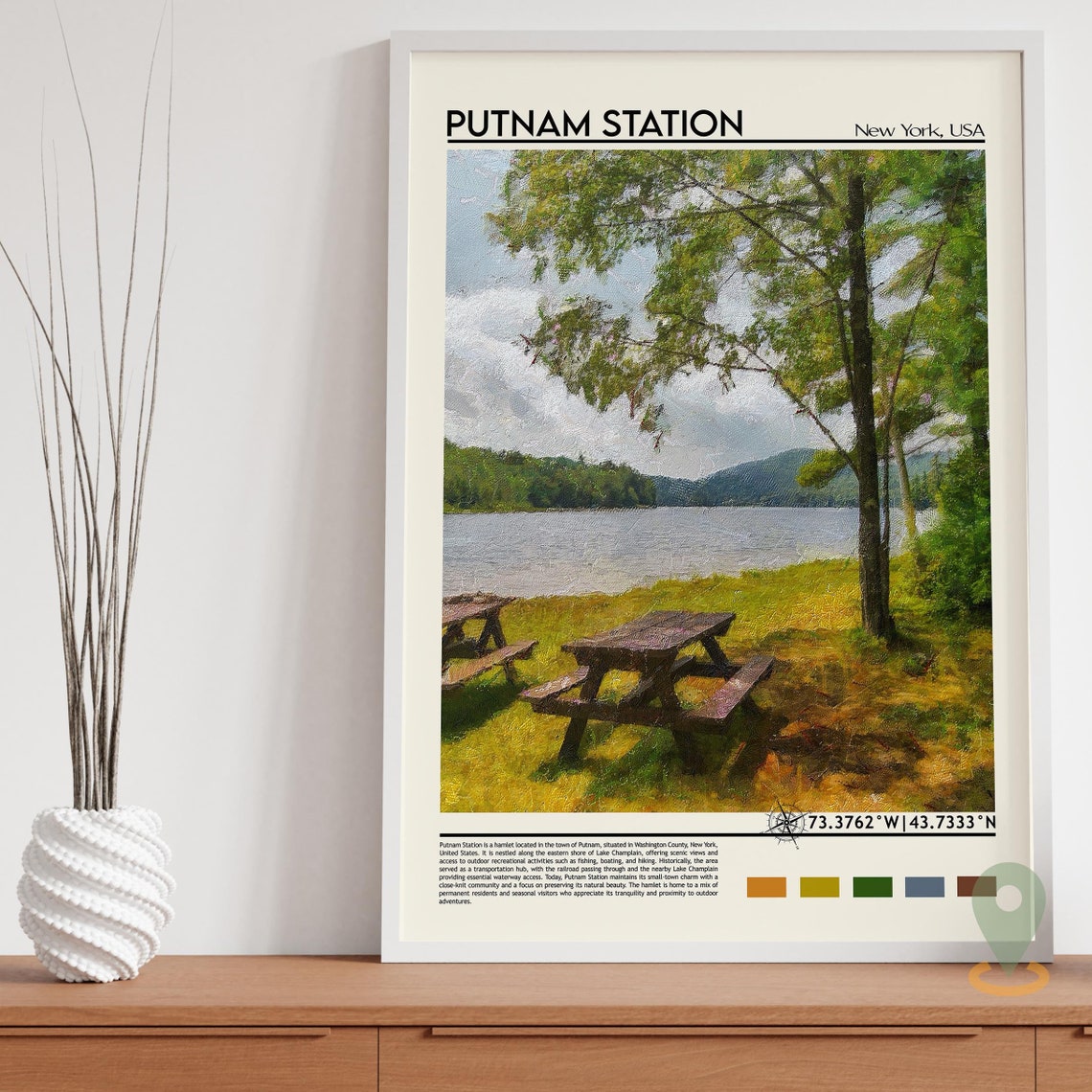 Putnam Station Print Putnam Station Wall Art Putnam Station Poster Putnam Station Photo Putnam Station Poster Print Putnam Station Art - Image 3
