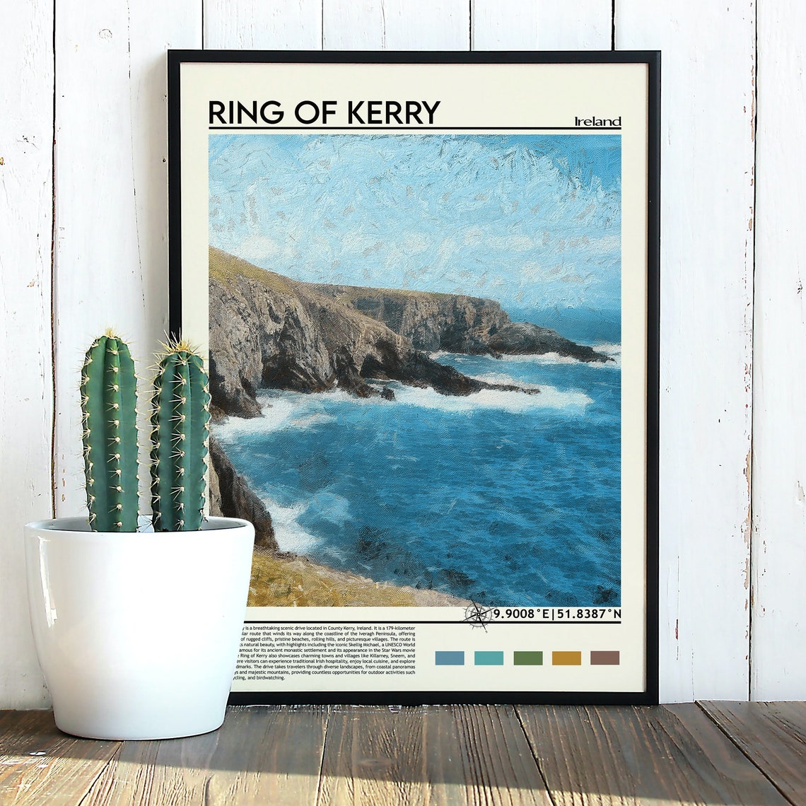 Ring Of Kerry Print Ring Of Kerry Poster Ring Of Kerry Wall Art Ring Of Kerry Travel Print Ring Of Kerry Art Print Ring Of Kerry Art - Image 5