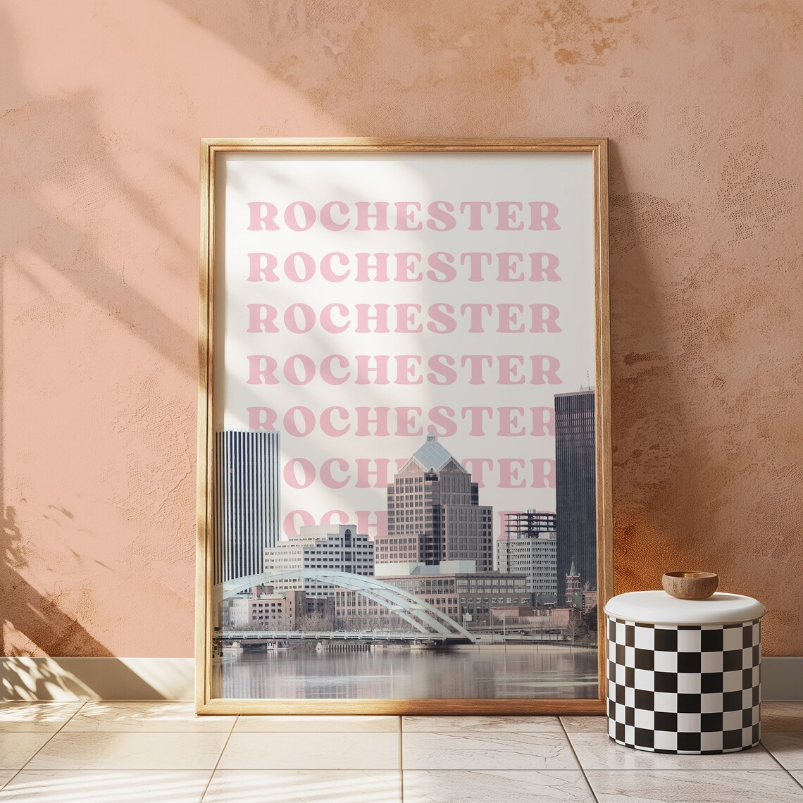 Rochester Poster, New York USA Travel Poster - Image 2