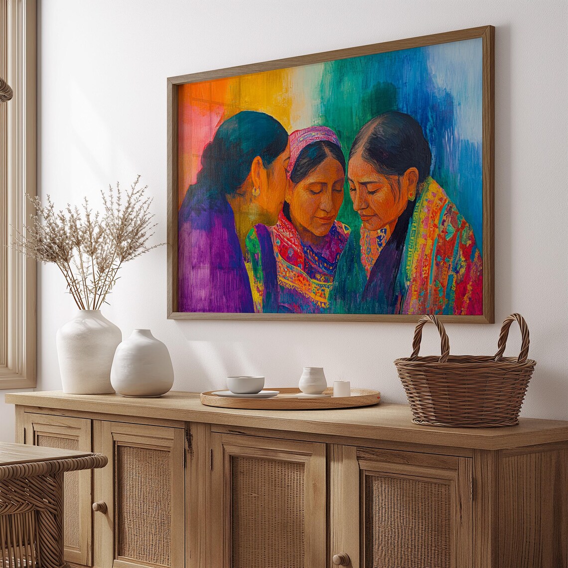 Mexican Art Print, Home Decor Gift For Her