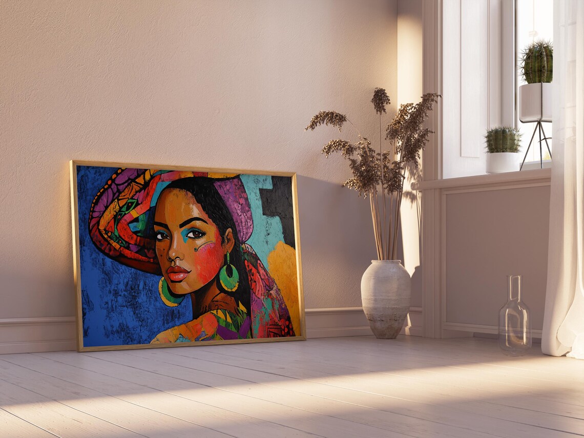 Mexican Art Print, Home Decor Gift for Her - Image 2