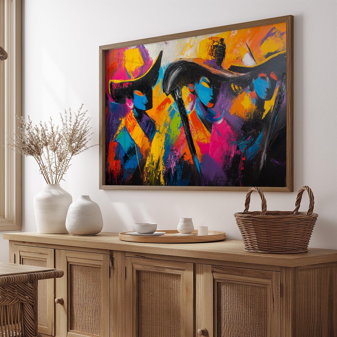 Mexican Art Print, Home Decor Gift For Her
