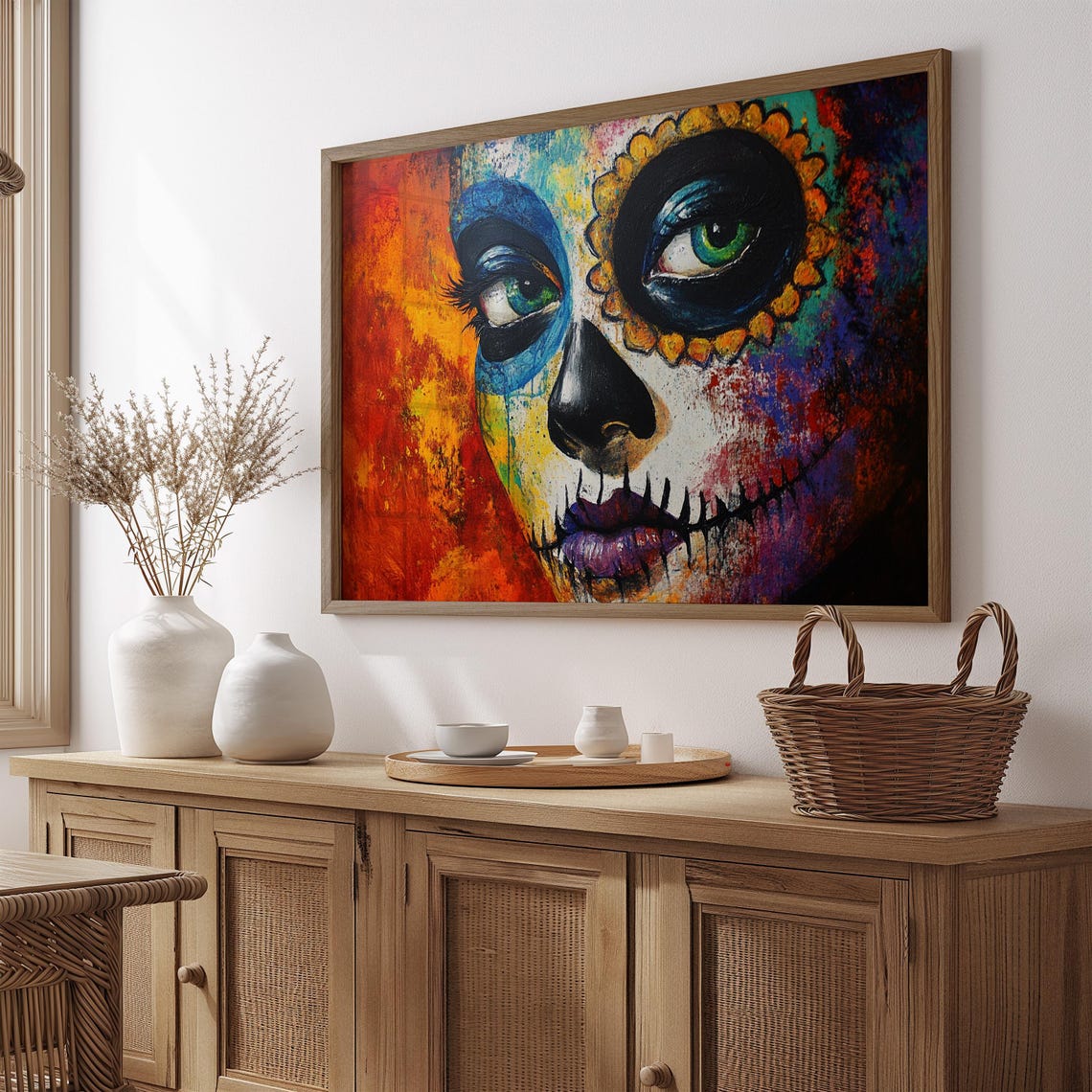 Mexican Art Print, Gift For Her