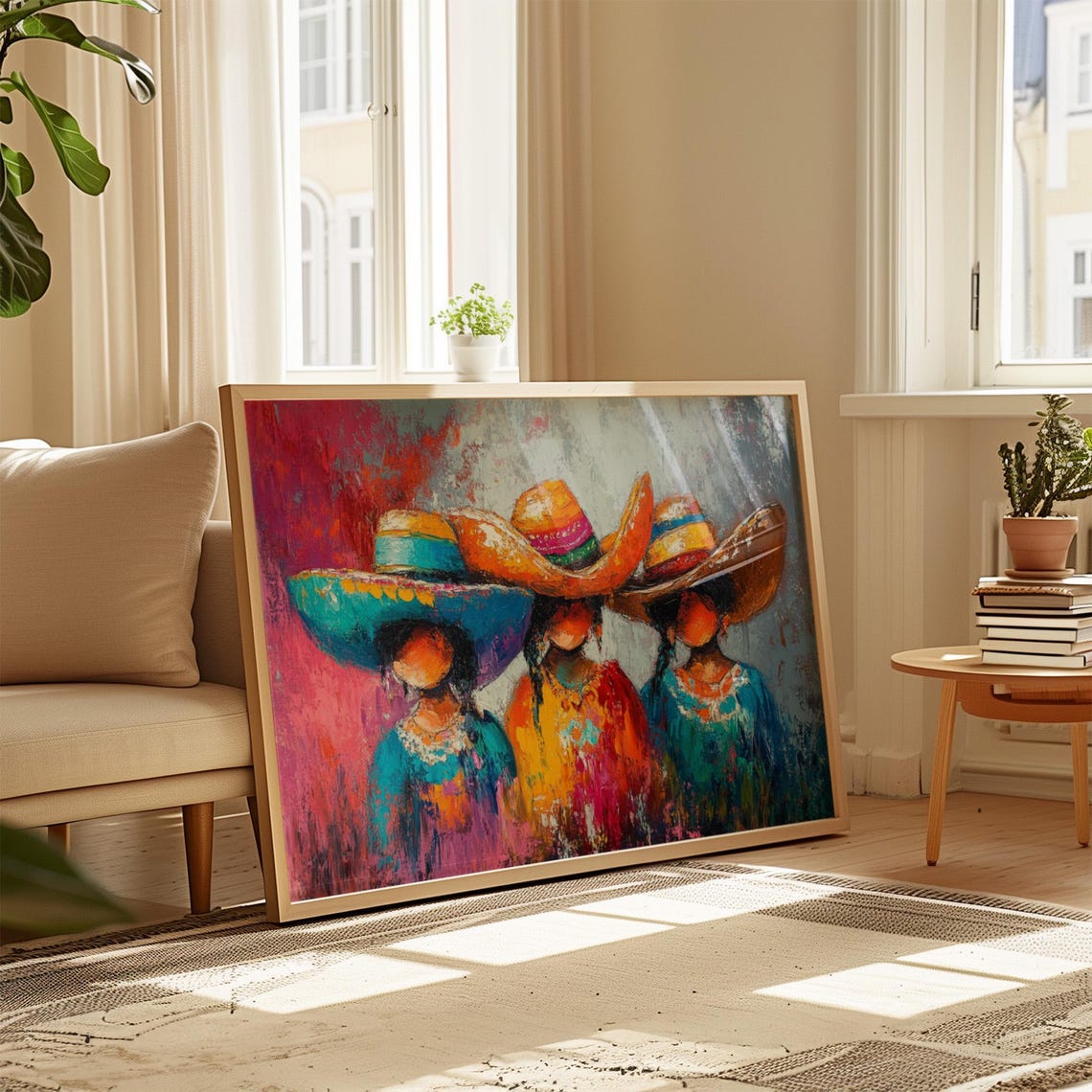 Mexican Wall Art Print, Gift For Her - Image 4