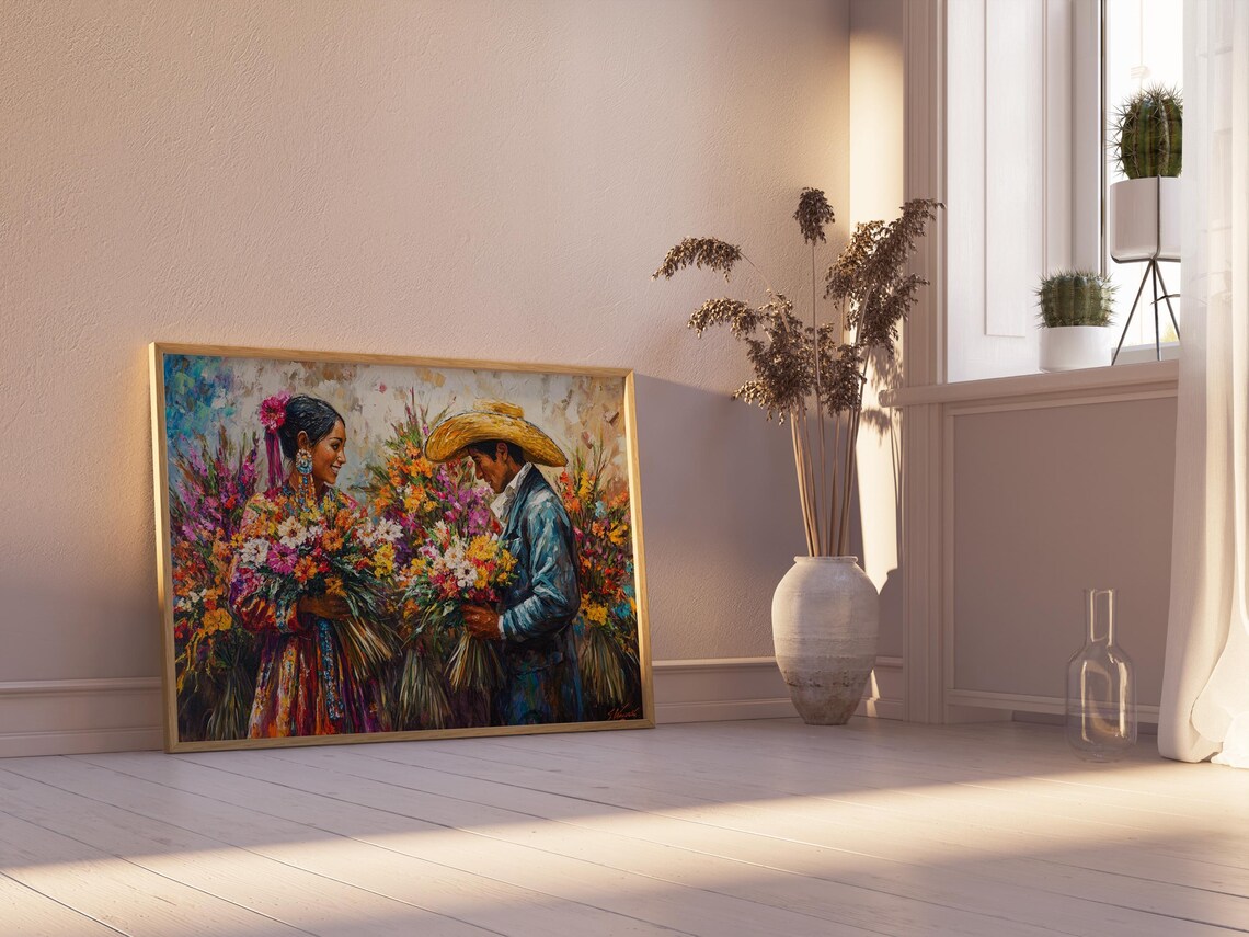 Mexican Wall Art - Home Decor Gift For Her - Image 2