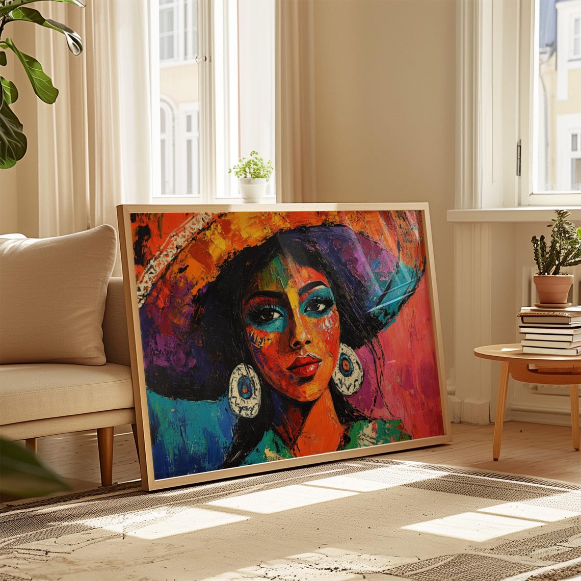 Mexican Wall Art Print, Gift for Her - Image 4
