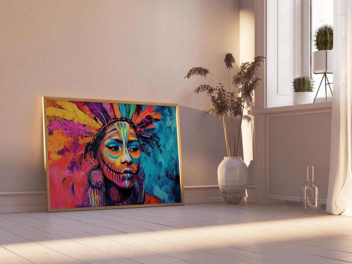 Mexican Art Print, Gift For Her - Image 2