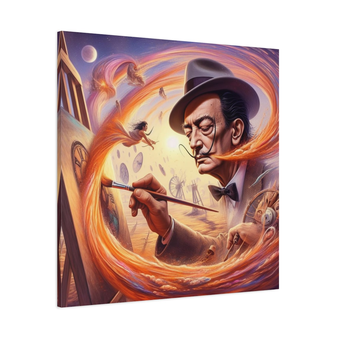 Salvador Dali Surrealism Art Print, Dreamscapes - Image 2