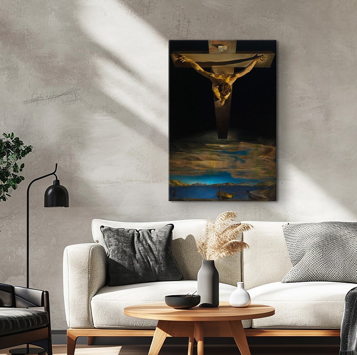 Salvador Dali Christ of Saint John of the Cross Surreal Poster - Image 3