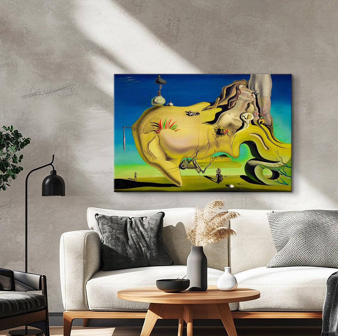 Salvador Dali The Great Masturbator Prints Reproduction Poster Exhibition Poster Surrealism Art The Great Masturbator Print By Dali - Image 3
