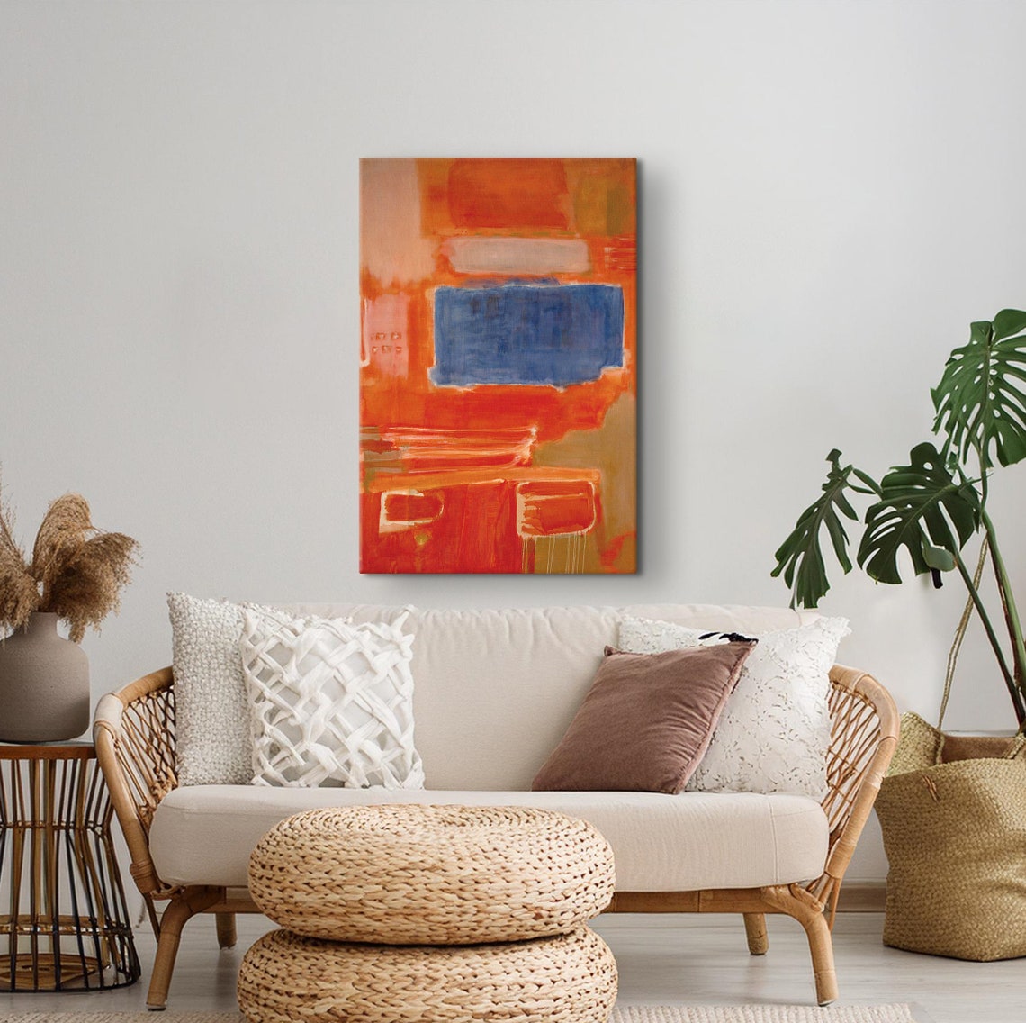 Mark Rothko Mixed Color Poster Mark Rothko Extra Large Exhibition Poster Modern Art Expressionism Art Mark Rothko Reproduction Art - Image 2