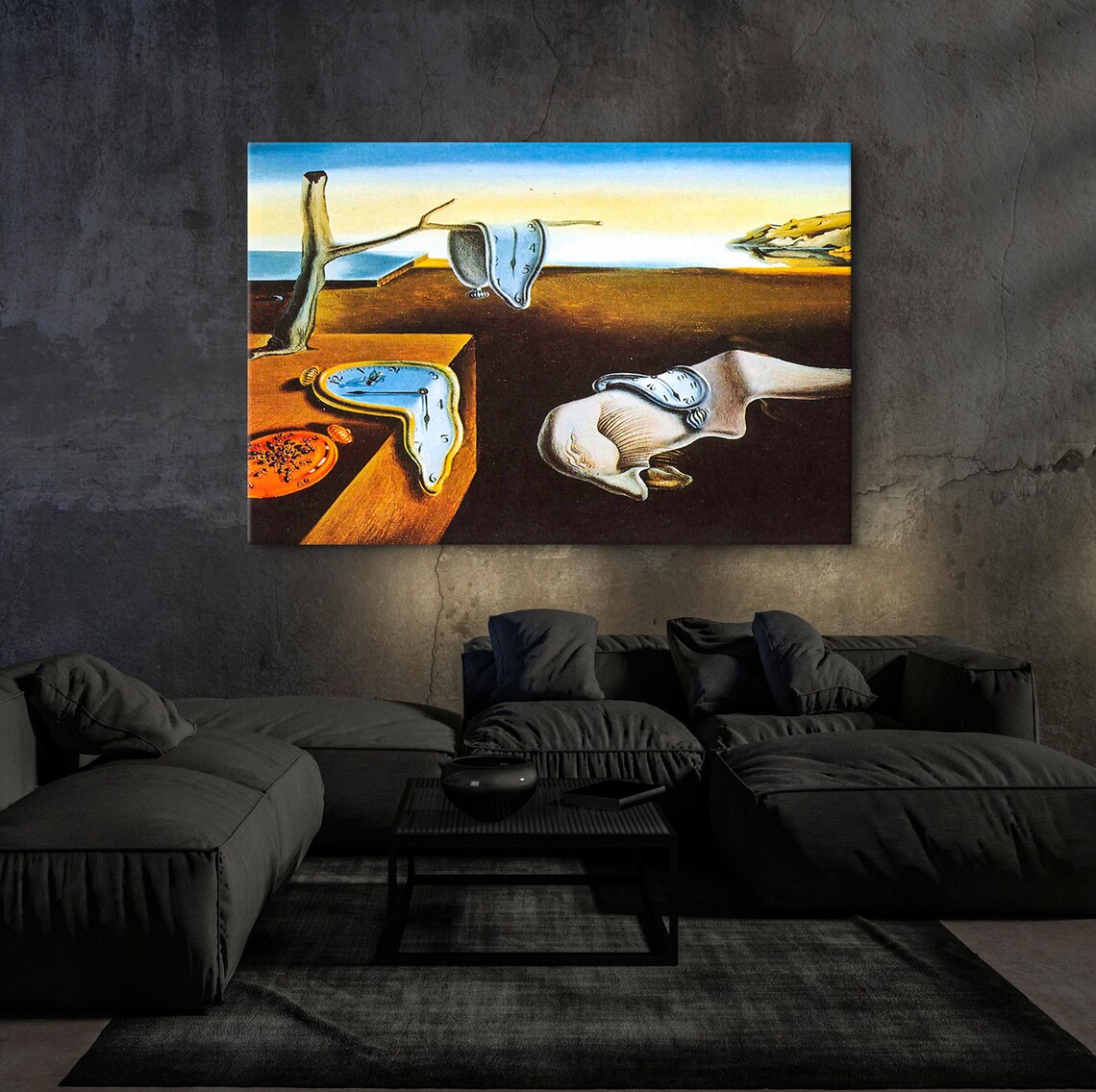 Salvador Dali The Persistence of Memory Melting Clocks Art Poster - Image 2